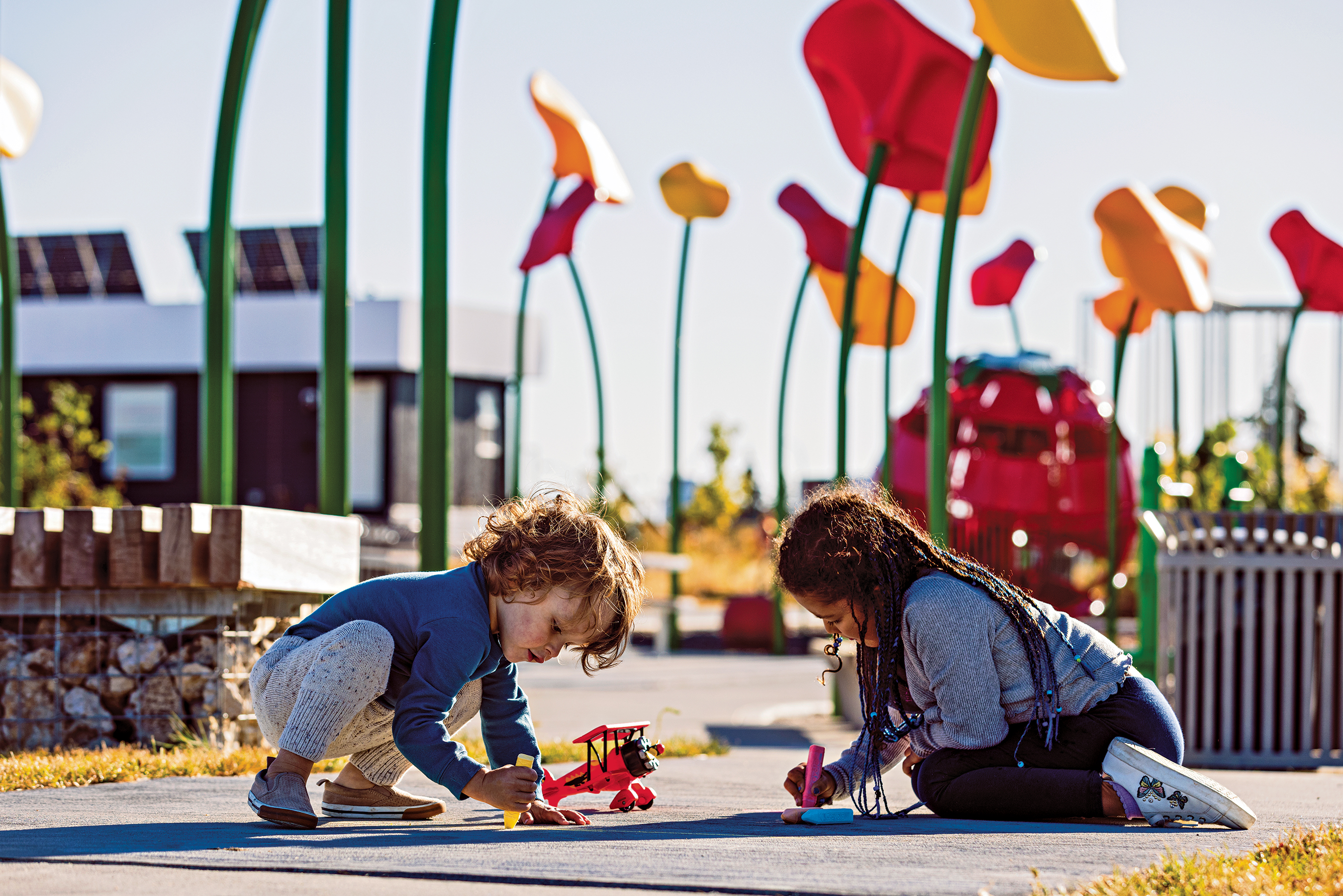 Blatchford kids playing